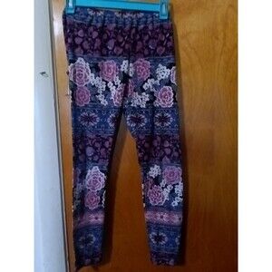 By And By Girl Leggings Size 7/8 Girl Floral